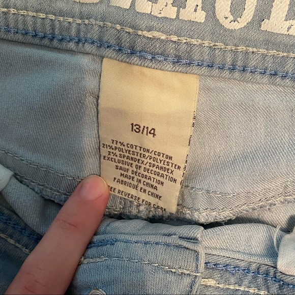 Hydraulic Distressed Low Rise Jean Short - Picture 2 of 7